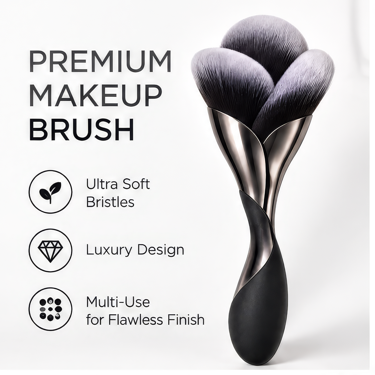 Premium Multi-Head Sculpting Makeup Brush