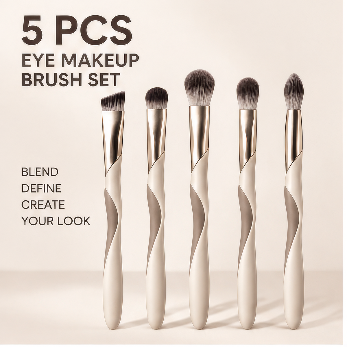 5 PCS Professional Eye Makeup Brush Set
