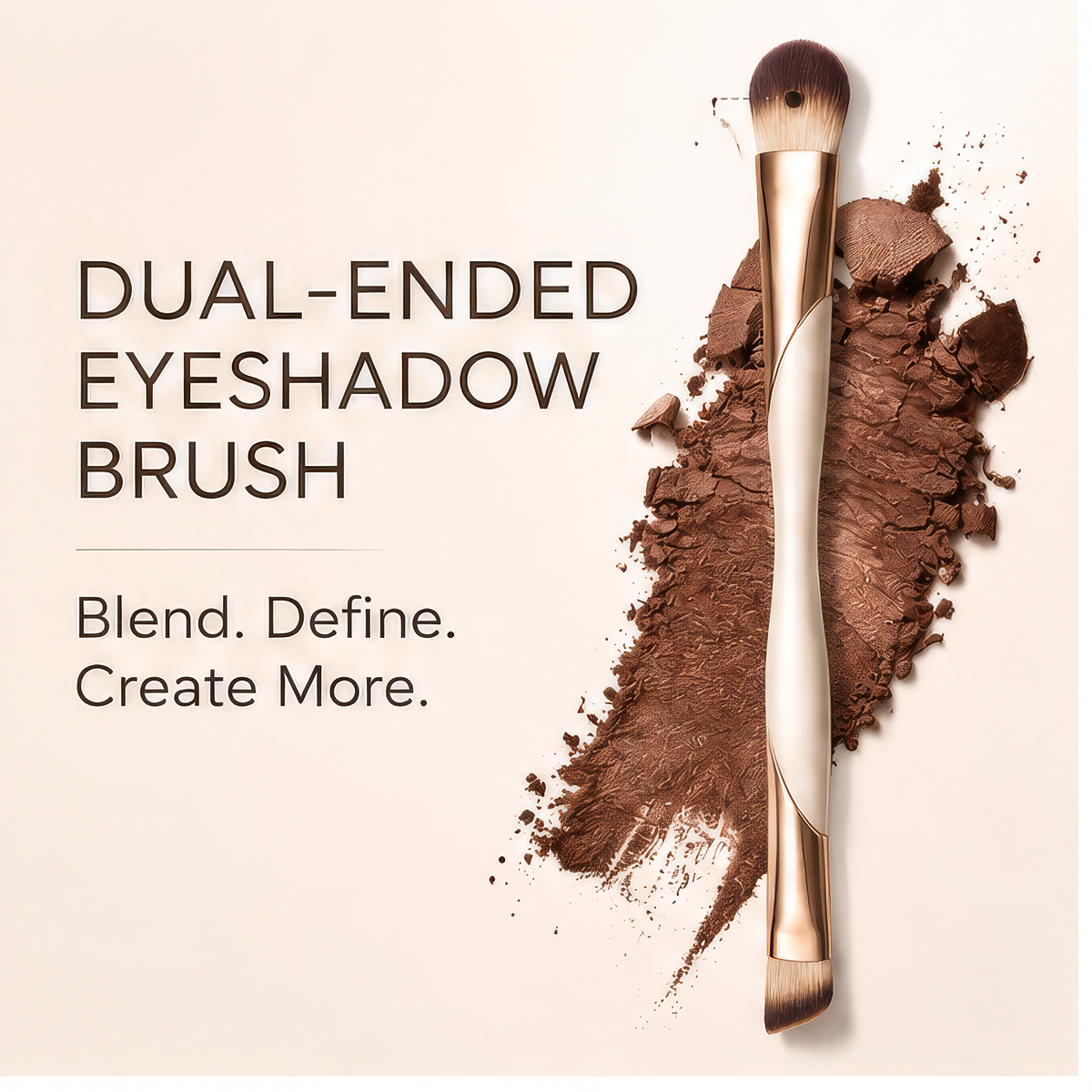 Dual-Ended Eyeshadow and Smudge Brush