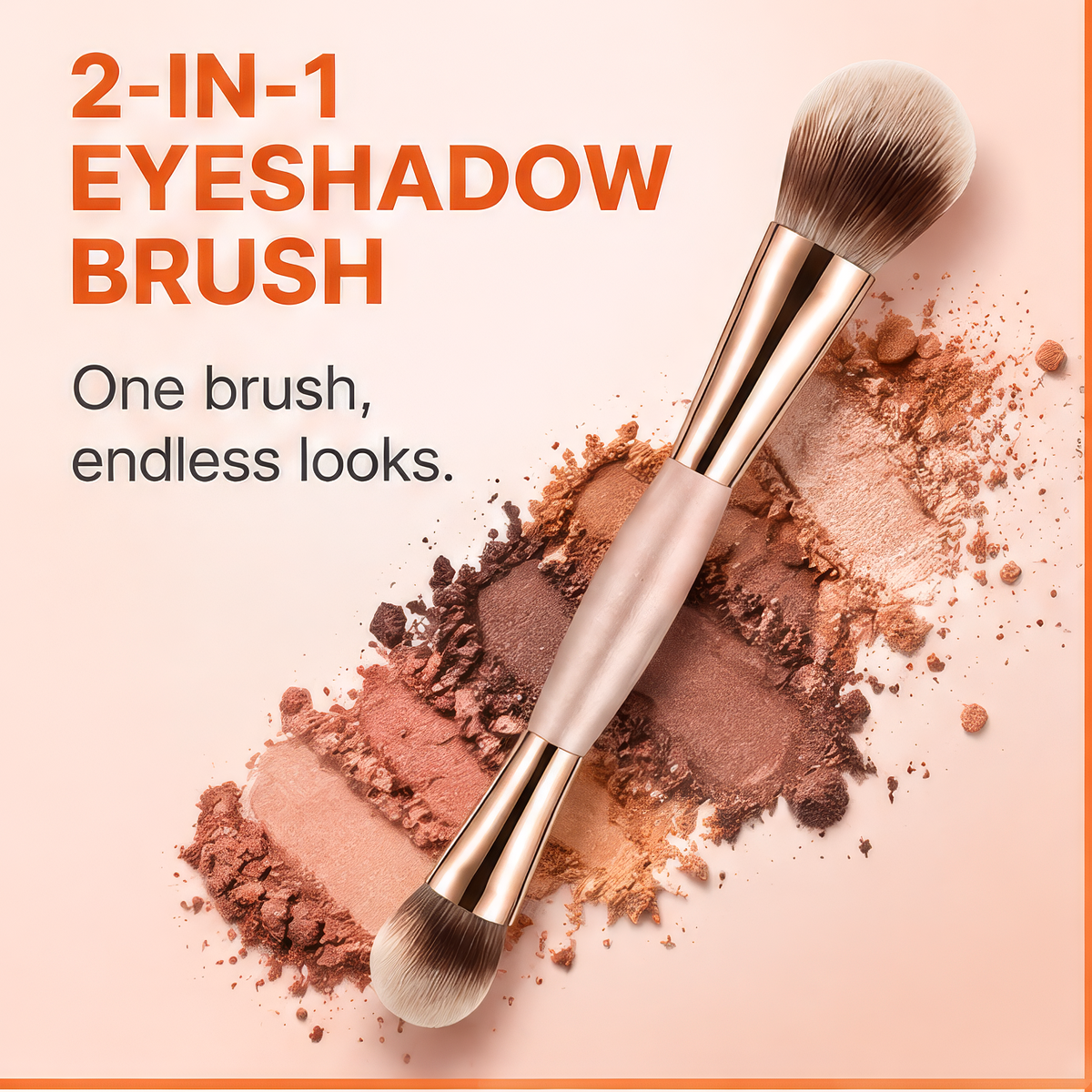 2-in-1 Dual-Ended Eyeshadow Brush