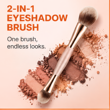 2-in-1 Dual-Ended Eyeshadow Brush