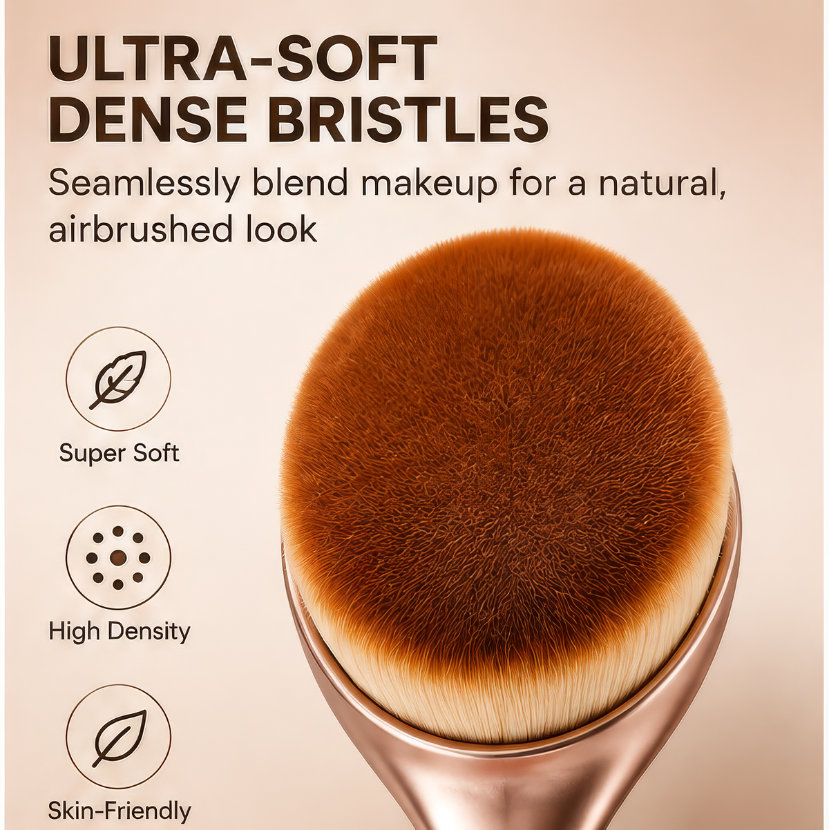 Oval Flawless Foundation Brush