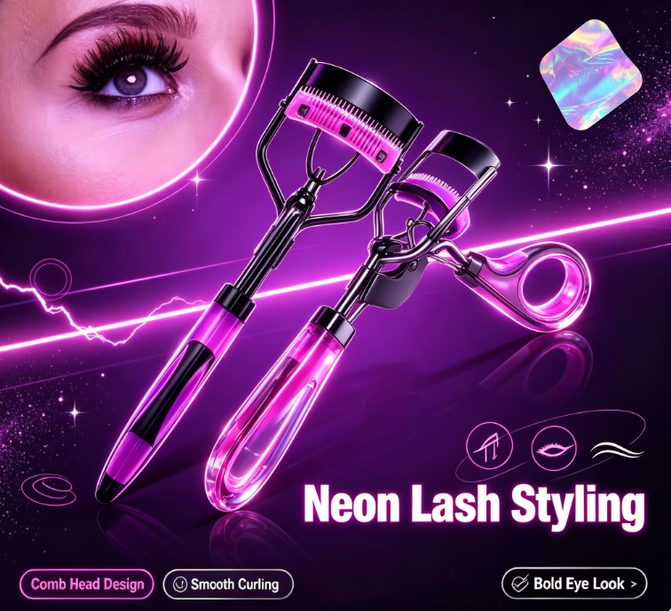 16pcs Eyelash Curler Set with Combs | Wide-Angle Lash Lift & Refill Kit