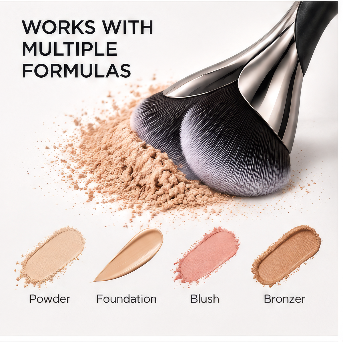 Premium Multi-Head Sculpting Makeup Brush