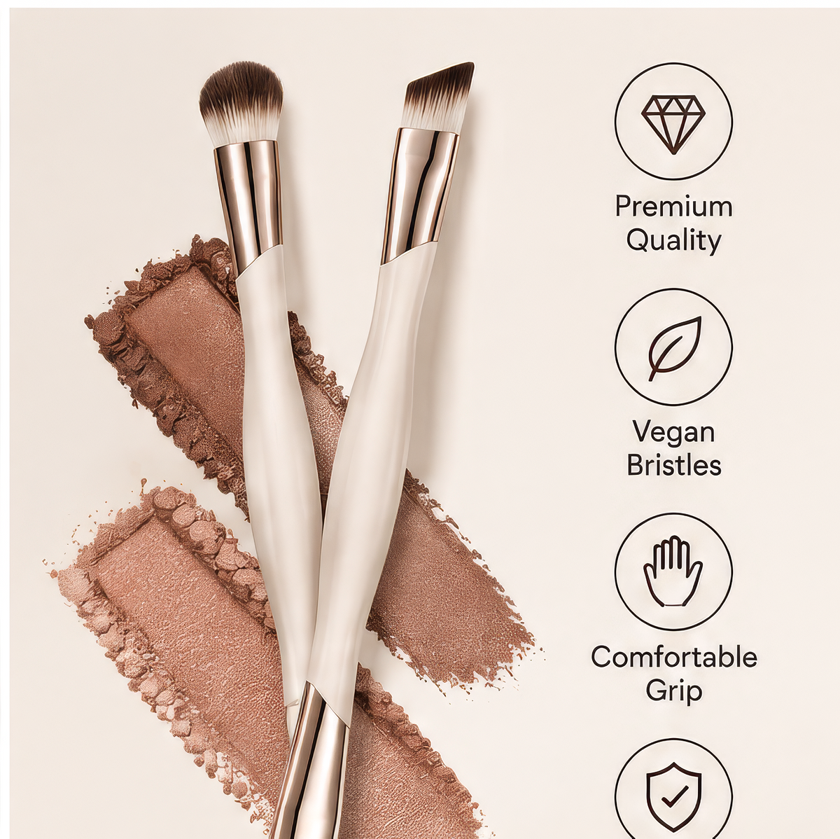 Dual-Ended Eyeshadow Brush