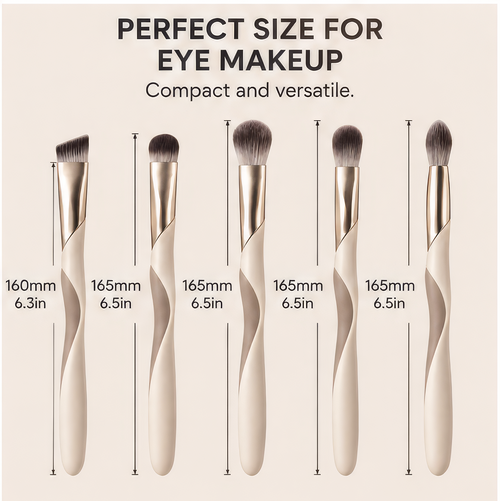 5 PCS Professional Eye Makeup Brush Set