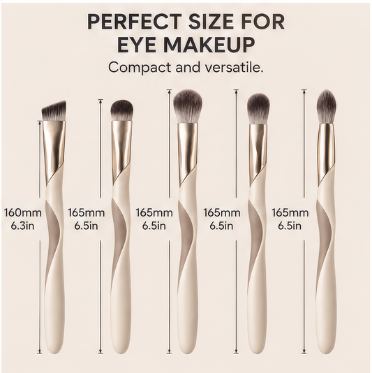5 PCS Professional Eye Makeup Brush Set