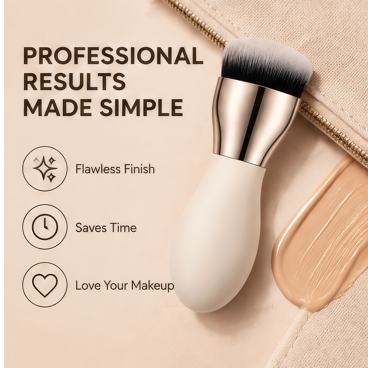 Angled Flawless Foundation Brush